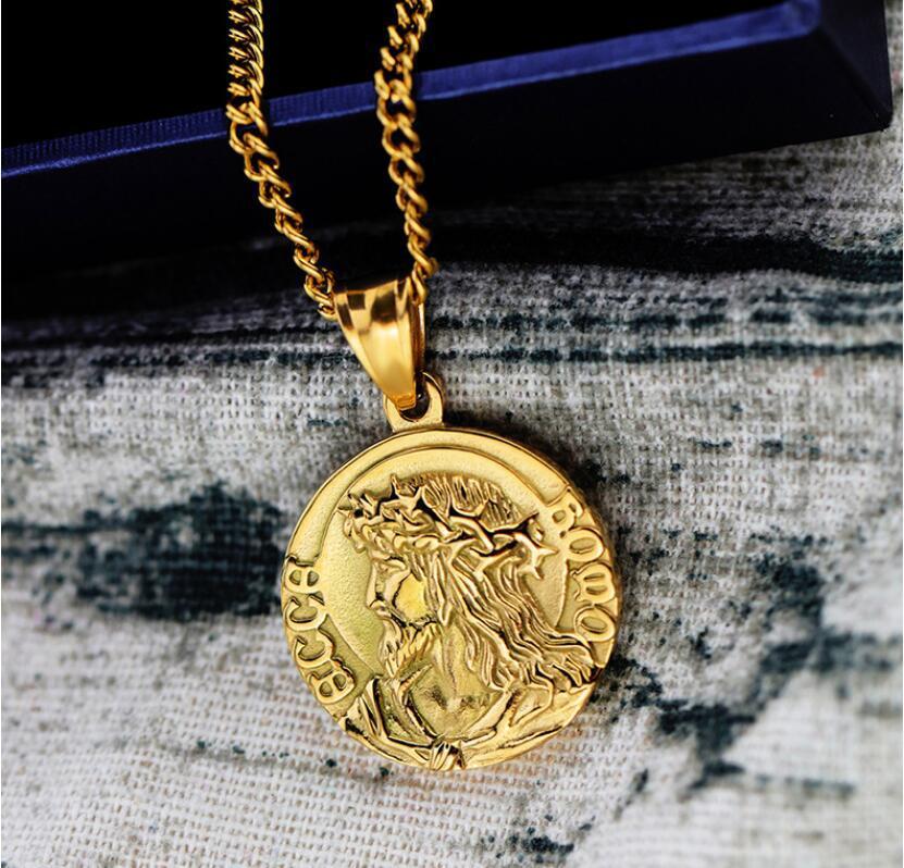Jesus Jingyuan Brand Titanium Steel Pendant 2329353557984