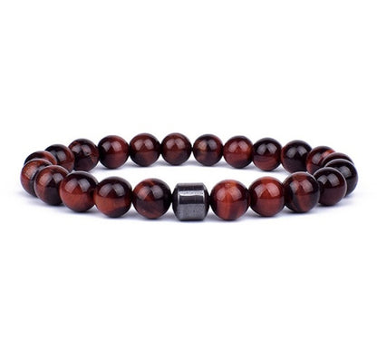 Volcanic Rock Tiger Eye Bead Bracelet 232a2dd6 fb13 430a abb8 c31e5cf6aae2