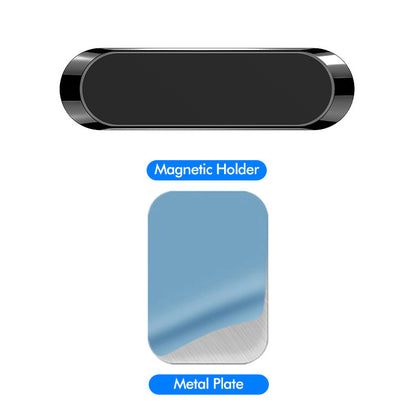 F6 Strip Plate Magnetic Car Phone Holder Stand Magnet Holder For Phone In Car Mount Holder 233413536893