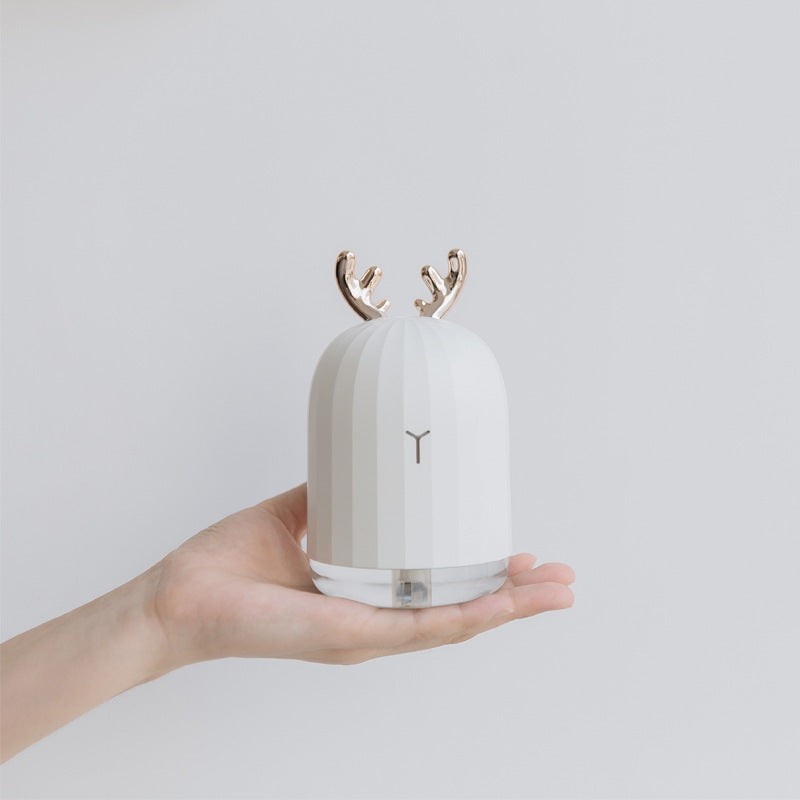 Mini Humidifier Portable USB Charging Quite Deer Shape 233682923565