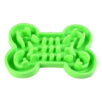 Pet Dog Slow Food Feeder Anti Choke Travel Bowl 2337227848860