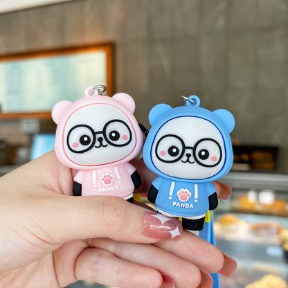 Cute Sweater Little Panda Keychain Pendant Bag 233d8788 9c64 4f6b 946a 62297b7bdf84
