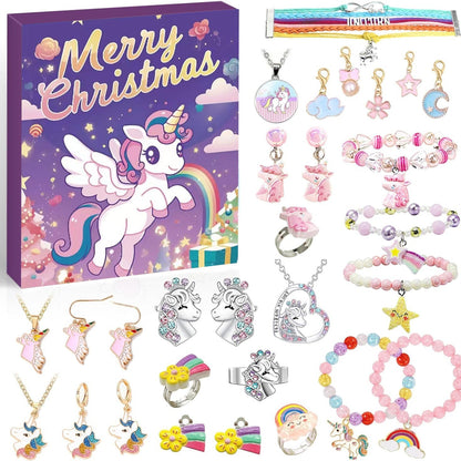 Diy Creative Children's Bracelet Ornament 24 Grid Calendar Christmas Blind Box 2342937f 122a 44be 8284 31aa68339ffa