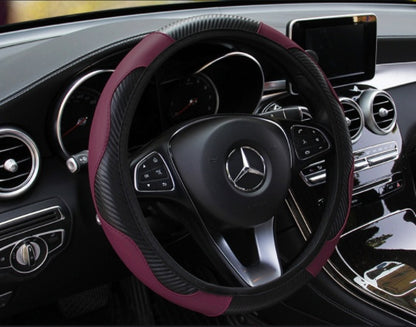 Carbon fiber sports steering wheel cover 2349342950500