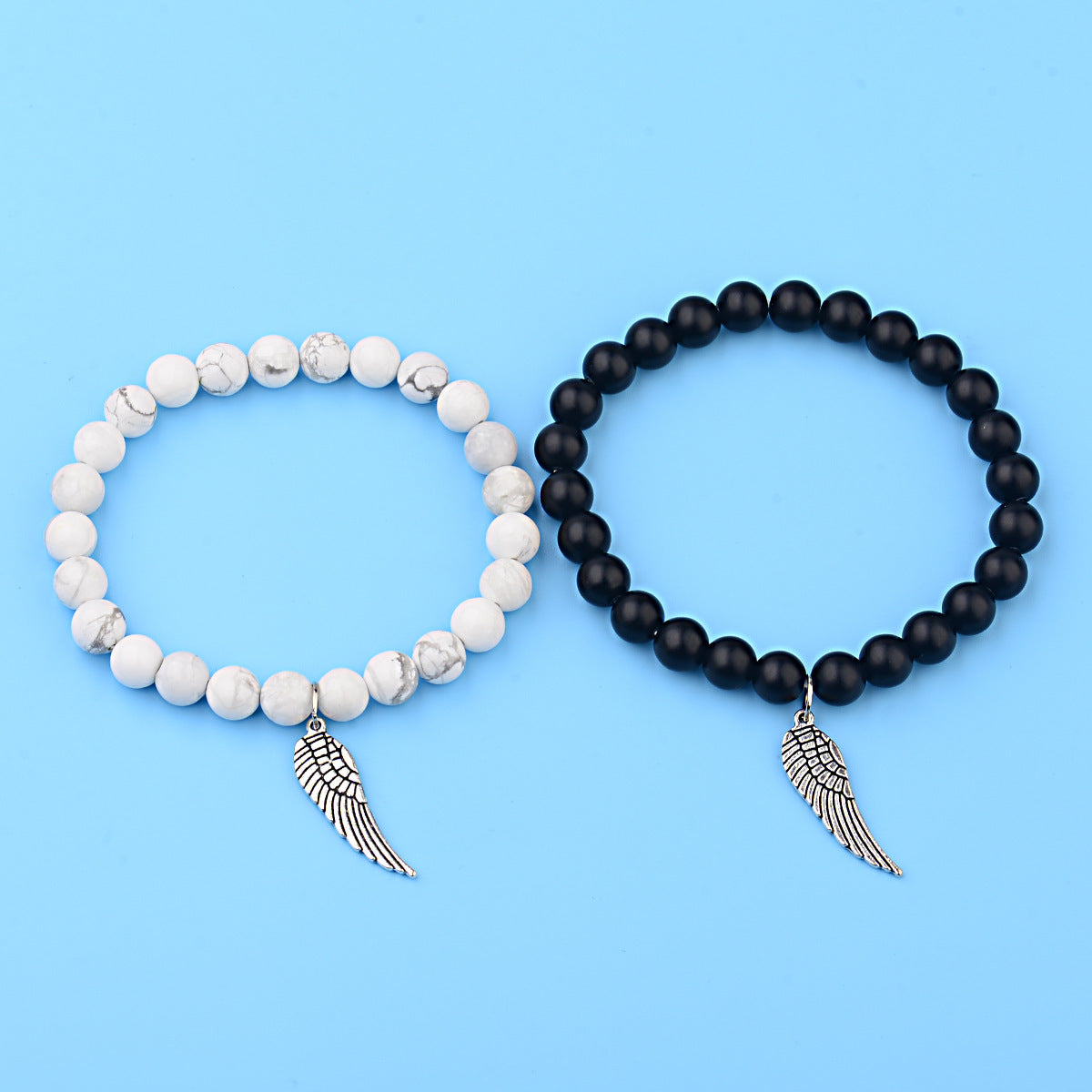 Angel wings imported white pine bracelet bracelet 236091971865