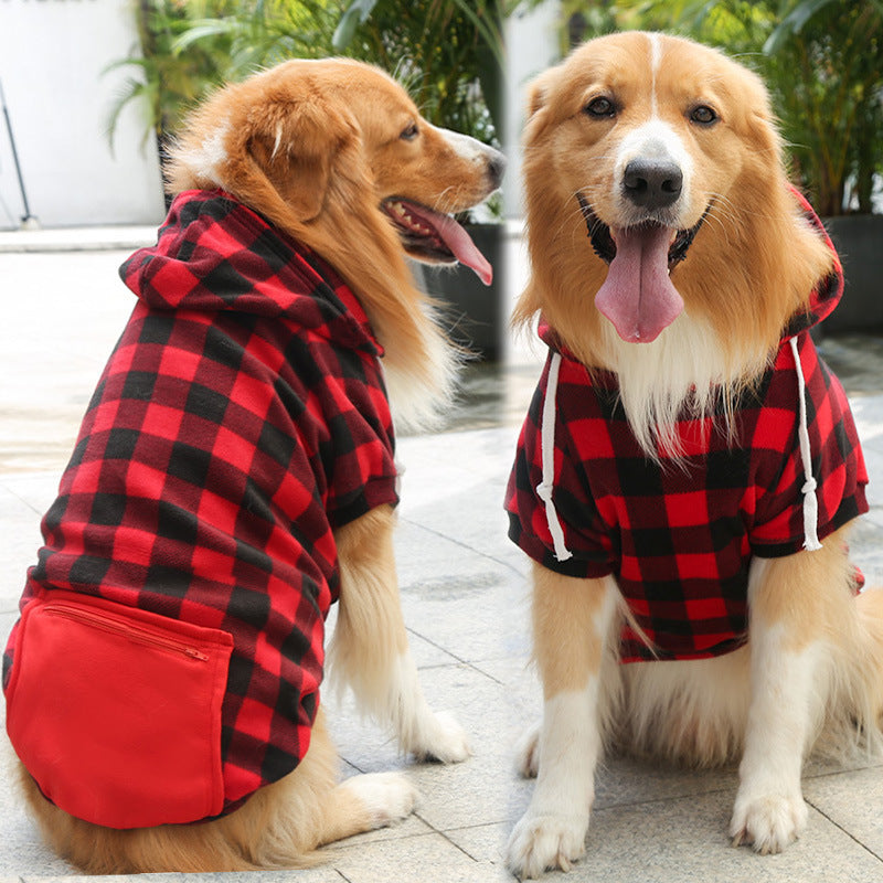 Fashion Pet Dog Simple Zipper Pocket Sweater 236af5a9 561d 4f83 9e15 4dd136e07cac