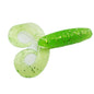 4.3g 67mm TPR Large Double Tail Rolled Tail Maggot Luer Soft Lure - HD Wireless Product #10