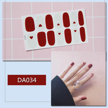 Nail stickers full nail stickers 237551844831