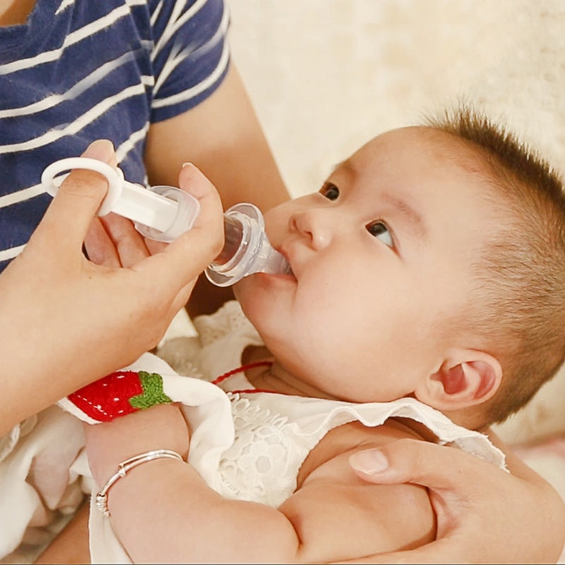 Baby syringe medicine feeder infant pacifier type medicine feeder 2375864672055