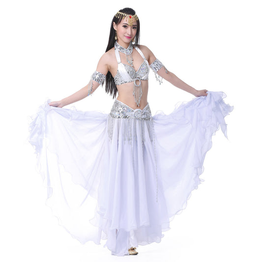 Chiffon Rolled Leaf Belly Dance Gauze Skirt 237d0d63 7236 4d92 9907 14384eb20e23