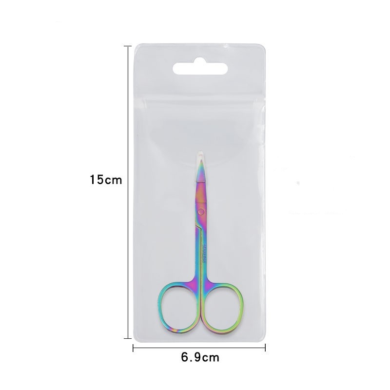 Stainless Steel Color Titanium Eyebrow Trimmer Makeup Beauty Small Scissors 237d11b2 1685 4bef ad66 de82f253a69f