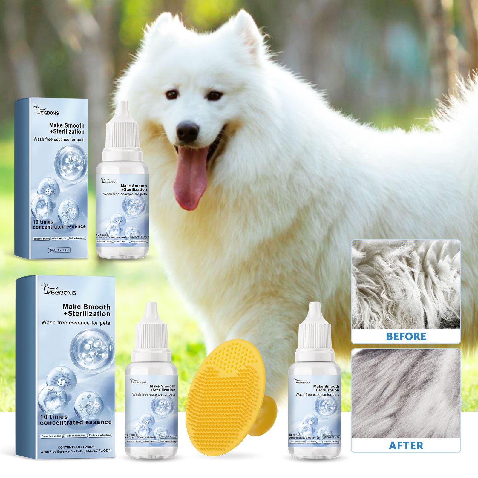 Pet Disposable Essence Dogs And Cats Clean Hair 237fc6ed a7ba 48e1 afe4 71f2cffa9840