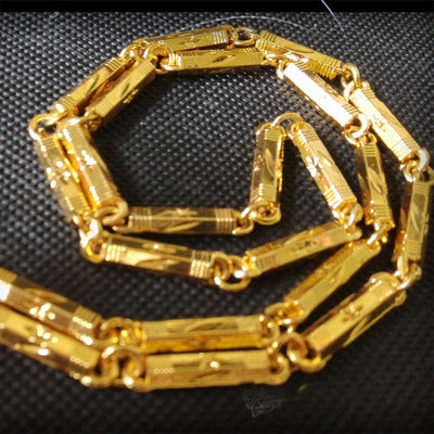 Men imitate gold necklaces 2388010918 925707351