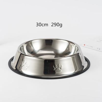 Stainless steel dog bowl 2389877822384