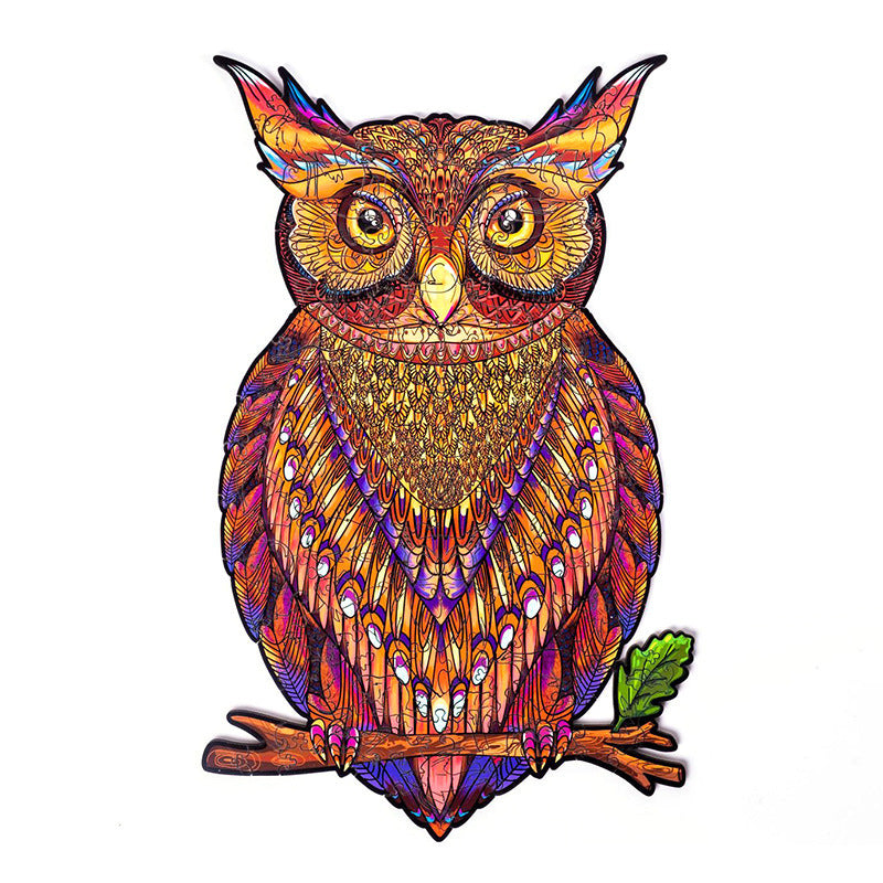 DIY Wooden Puzzles Animal Shaped The Best Christmas Gift Wooden Puzzles 2390866742019
