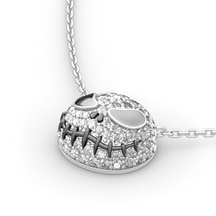 Devil Set Fashion Creative Stud Necklace 23958161704394
