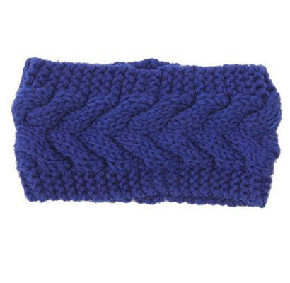 Women's Twist Needle Knitting Female Warm Crochet Wool Headband 239f9c97 ca7f 4e50 bc5b bd32337b57cf