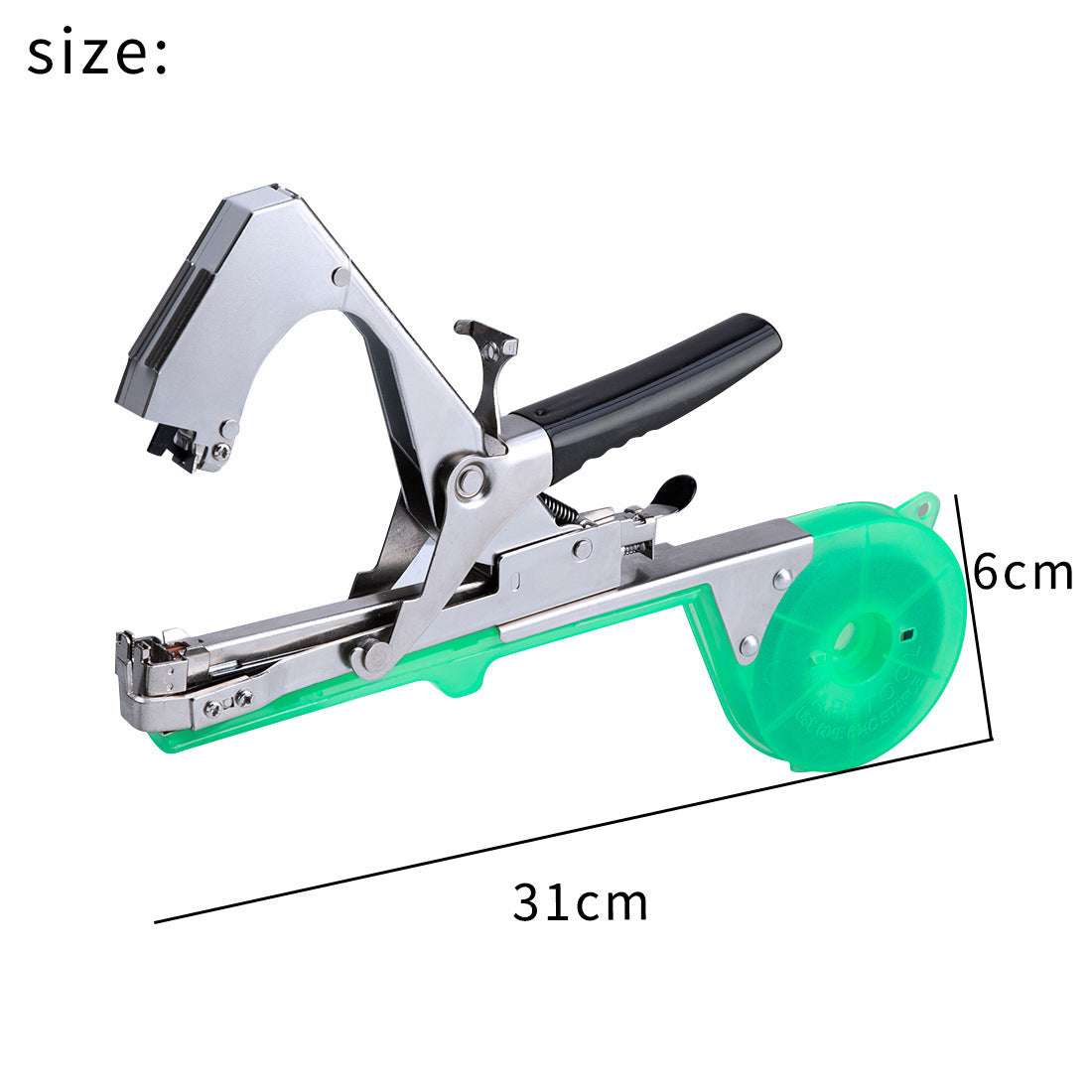 Orchard Branch Binding Machine Accessories Tomato Cucumber Ending Device Set Vine Binding Machine Knot 10 Bandage 1 Box Nail 