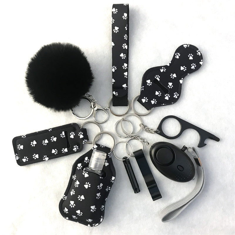Wrist Keychain 10 Pieces Suit Door Opener Hand Sanitizer Bag 23c6e7f0 2e6c 4f5d addf 1f9ffbc40d34