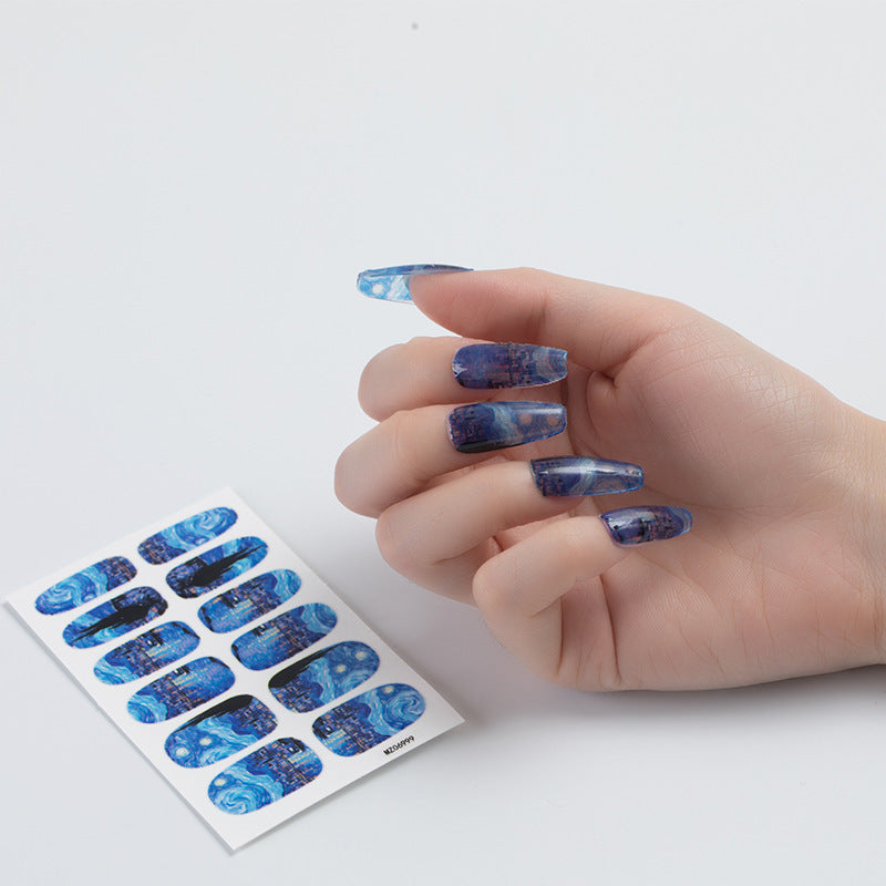 Nail Sticker European And American Oil Painting Art 23d2c87c 62b3 4552 a993 773129b4ac8f