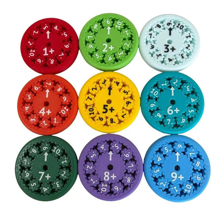 Math Fidget Spinners Fingertip Math Puzzle Toys Math Games Math Operations Decompression Games Desktop Math Multiplication Ga
