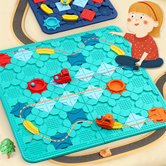 Table Game Road Building Maze Thinking Logic Educational Toy 23e18a4d a889 4d9d 93f2 56070b08f3b2