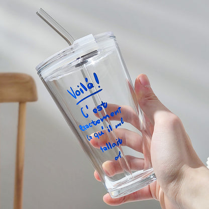 Household Glass Water Cup With Lid 23e4447b 19cf 4ea5 8cbd 89d16e9a3f09