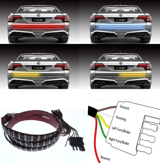 Pickup truck light 60 inch three row three color car pickup taillight 2400004139368