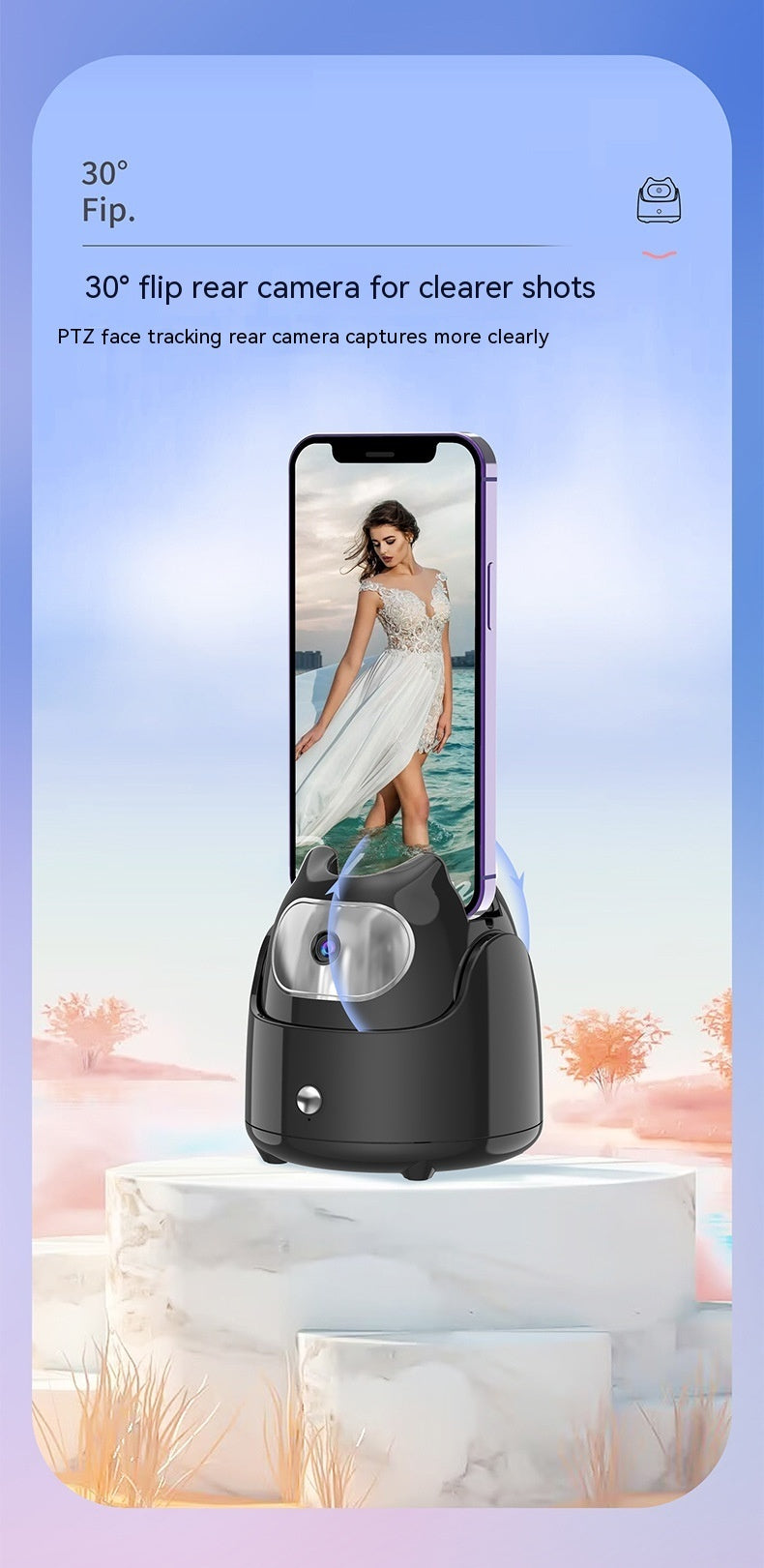 Mobile Phone Selfie Stick 360 Degree Rotation Stand For Live Streaming - 图片 6