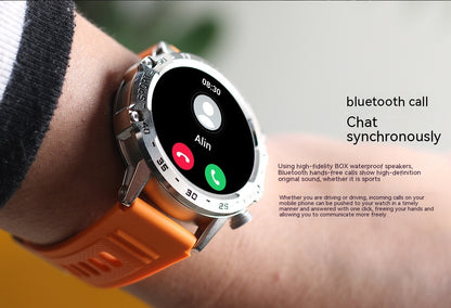 Smart Watch Multi-function Call Suitable For Men's Outdoor Three-proof Heart Rate Blood Oxygen Sports 2402050321300324400