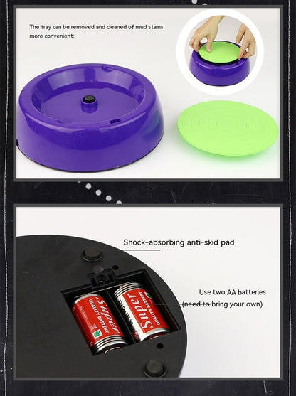 Children's Potter's Wheel Electric Toy Drawing Blank Pottery Clay Machine 2402130927380322900
