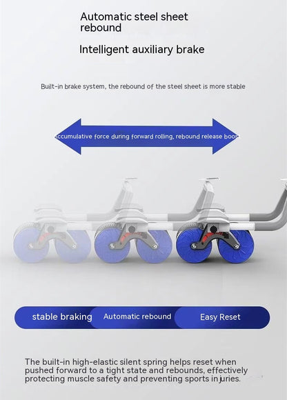 Abdominal Wheel Automatic Rebound Belly Contracting And Abdominal Rolling Exercise 2402180219180329000