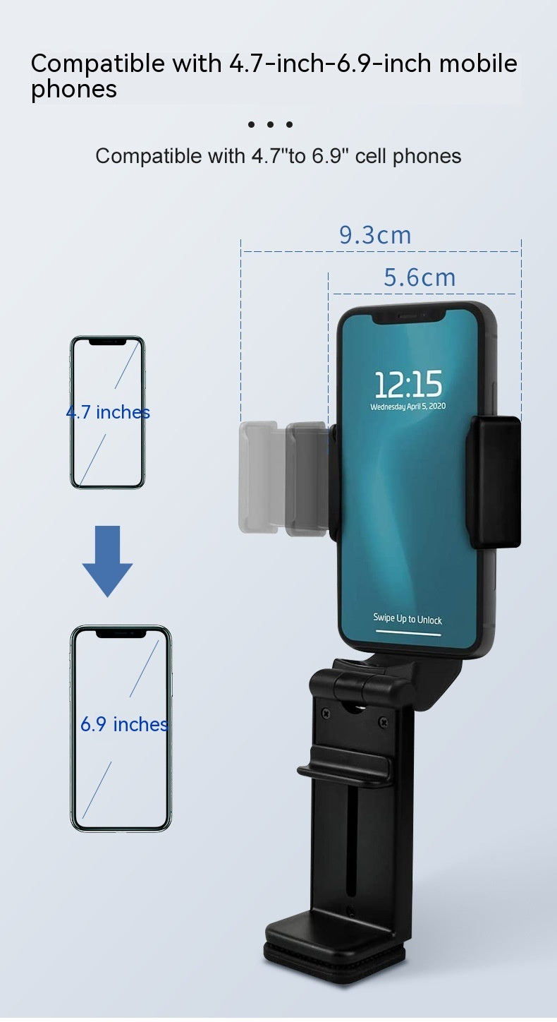 Multifunctional Travel Mobile Phone Holder Foldable 360 Degree Rotation - 图片 8