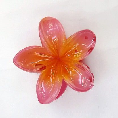 Egg Bauhinia Flower Back Spoon Grasping Hair Clip 2403010840570327600