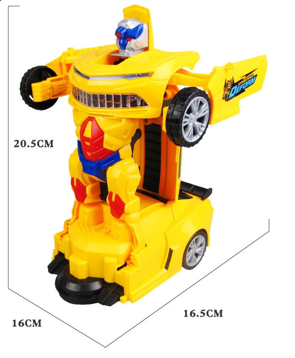 Car Deformation Robot Toy Light Music Automatic Deformation 2403090117440323500