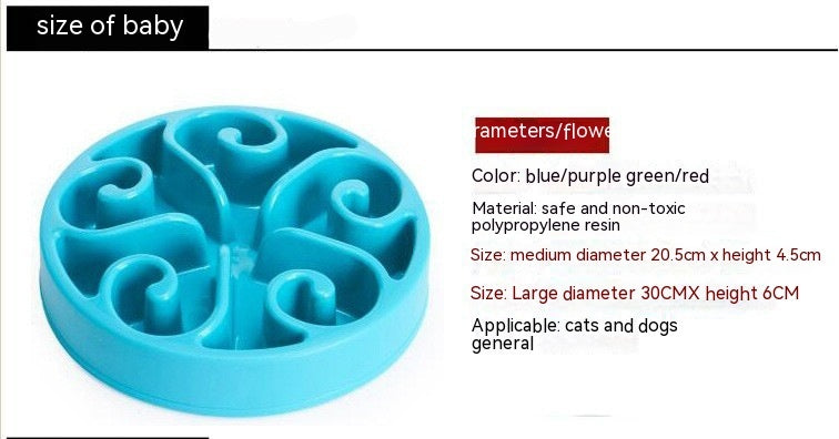 Pet Anti-choke Food Basin Dog Food Bowl 2403130932100324500