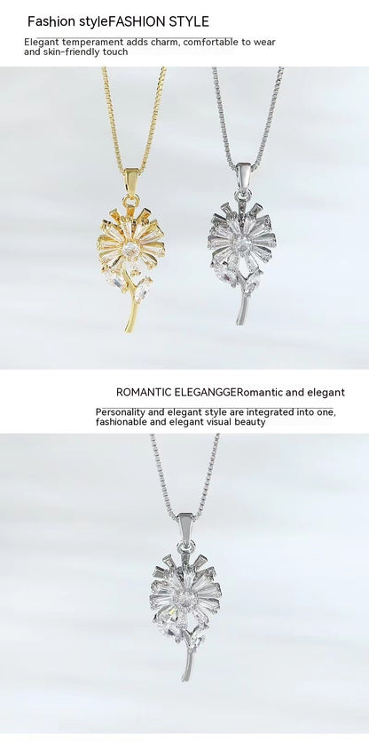 Rotating Little Necklace Female Niche 2403150703540320100