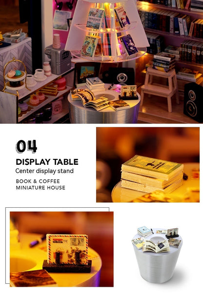 Cute Room Diy Cottage Tasting Cafe Wooden Hand-assembled Villa Model 2403180654020322800