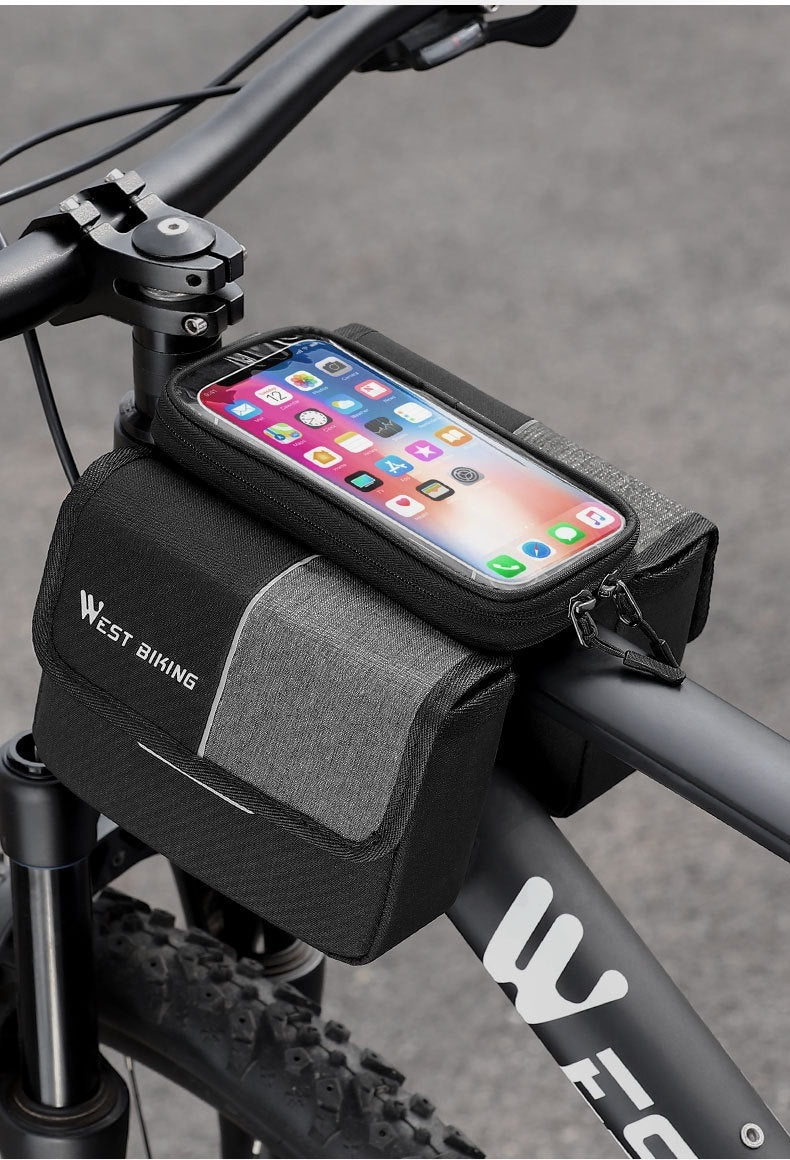 Bilateral Tube Touch Screen Saddle Bag 2403220531400327700