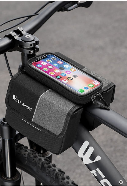 Bilateral Tube Touch Screen Saddle Bag 2403220531400327700