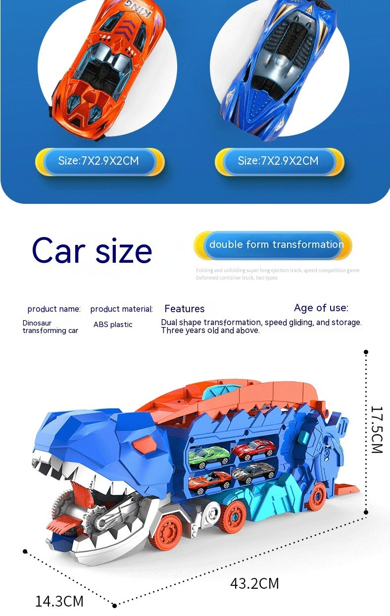 Tyrannosaurus Dinosaur Deformation Track Gliding Car 2403220602160322400