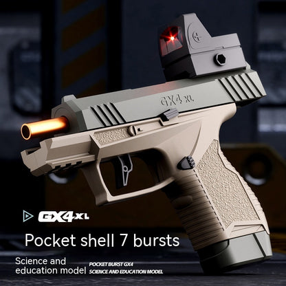 Pocket Continuous Hair Baby GX4 Throw Shell Soft Bullet Gun Launch Toy 2403271508320321700