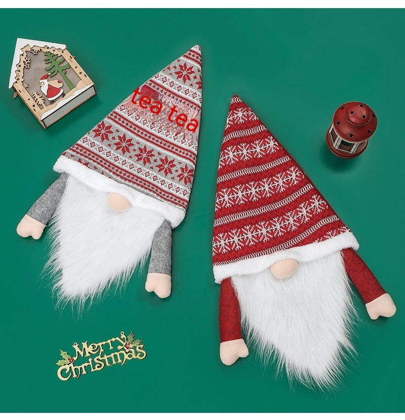 Christmas Tree Hat Forest Elderly Tree-top Star Home Decorations Arrangement Products 2403281037230321500