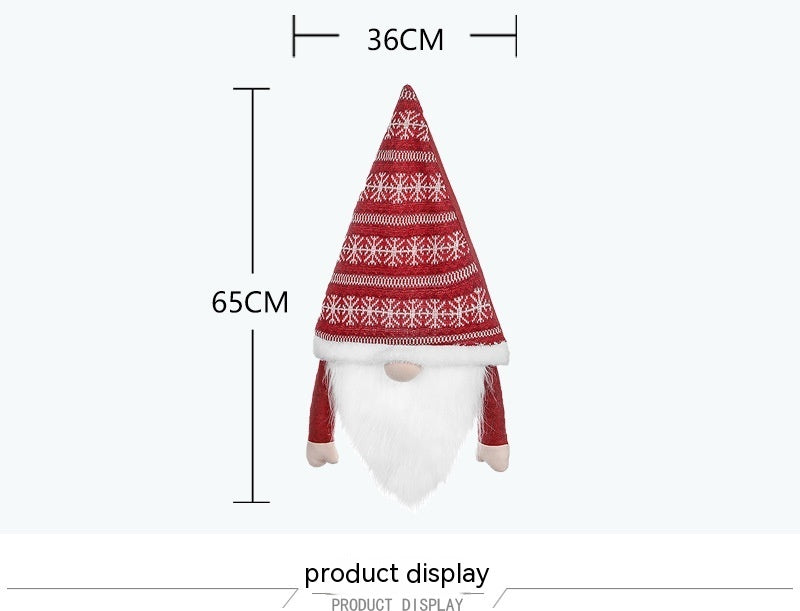 Christmas Tree Hat Forest Elderly Tree-top Star Home Decorations Arrangement Products 2403281037230321800
