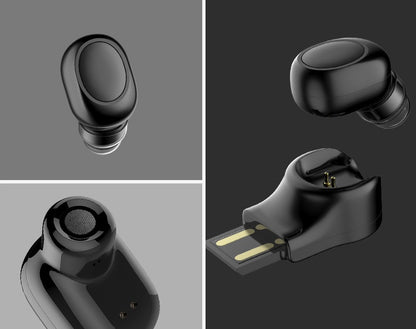 Micro Bluetooth Headset Earbud Wireless Mini Stereo Invisible Car Sports Headphones 240789103157