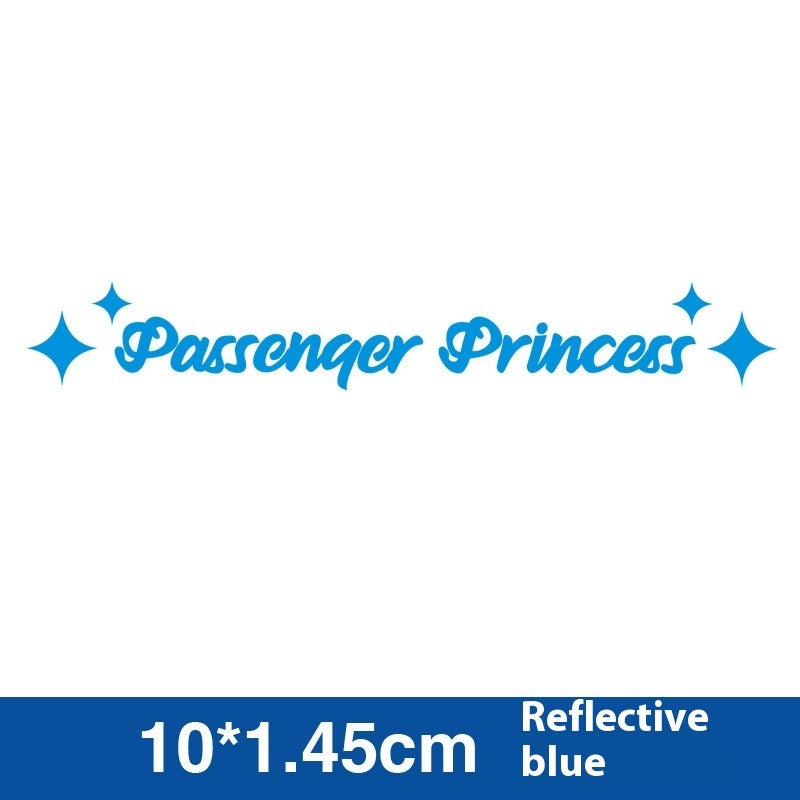 Passenger Princess Special Car Stickers Decorative Reflective 24131b31 2ed5 4965 9fe7 e53c4890bf70