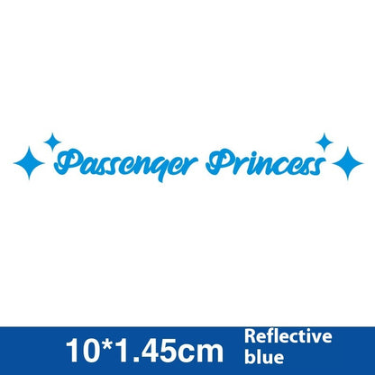 Passenger Princess Special Car Stickers Decorative Reflective 24131b31 2ed5 4965 9fe7 e53c4890bf70