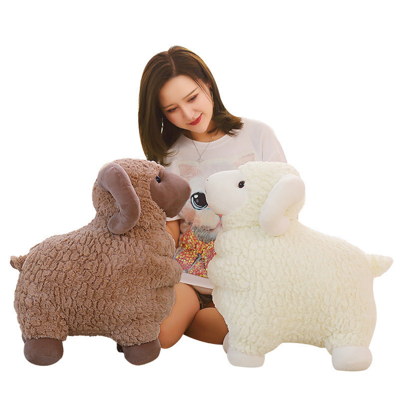 Simulation goat doll plush toy 2416970571332