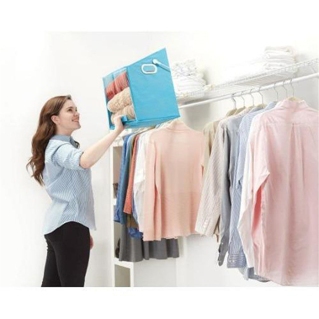 Folding closet type caddy cabinet telescopic sundries storage 241708564266