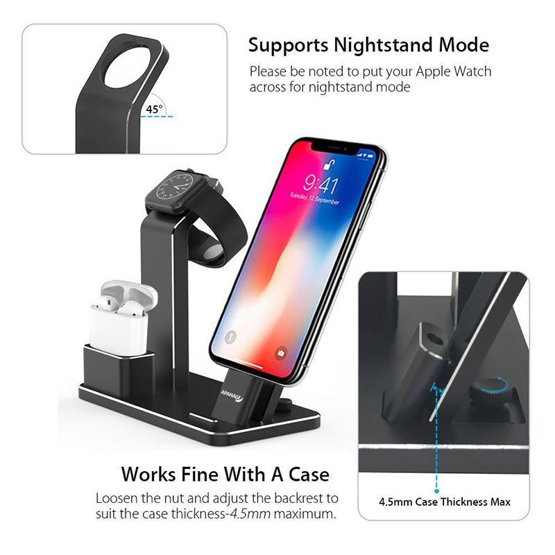 4 IN 1 AIRPODS CHARGING DOCK HOLDER - 图片 2